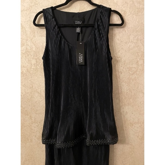 Lovely Grace Black Sleeveless Maxi Dress - Picture 4 of 5